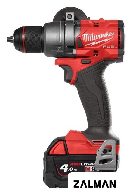 Дрель-шуруповерт Milwaukee M18 FDD3-402C 4933492472 (с 2-мя АКБ, кейс)