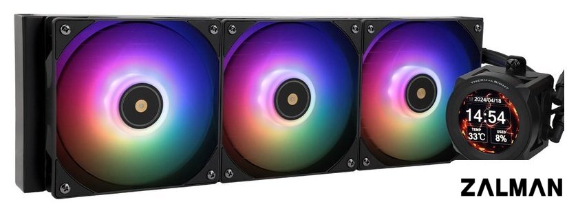 Система жидкостного охлаждения для процессора Thermalright Core Vision 360 ARGB (черный)