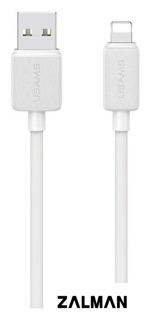 Кабель Usams US-SJ694 USB Type-A - Lightning (2 м, белый)