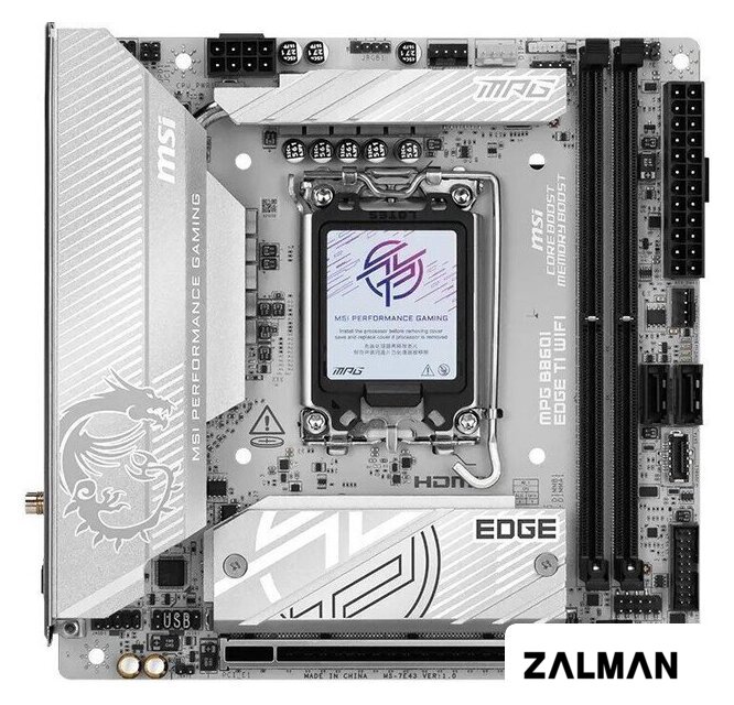 Материнская плата MSI MPG B860I Edge TI WiFi