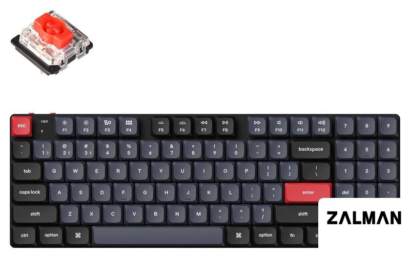 Клавиатура Keychron K13 Pro RGB K13P-H1-RU (Gateron Low Profile Red)