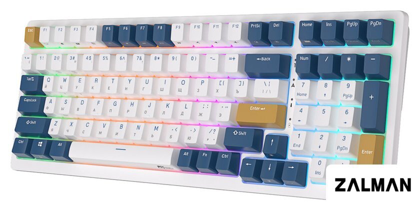 Клавиатура Royal Kludge RK98 RGB Klein Blue (RK Red)