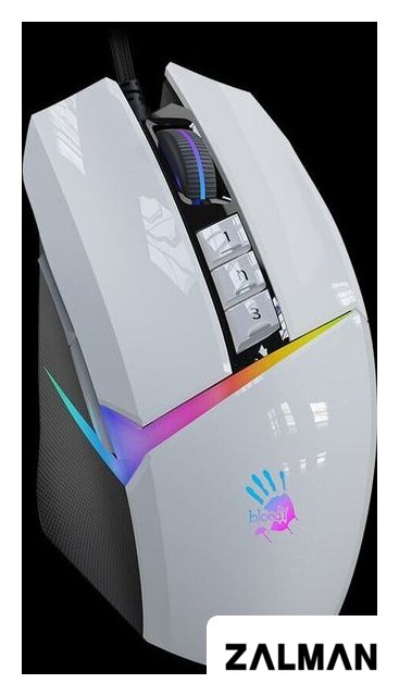 Игровая мышь A4Tech Bloody W60 Max (белый)