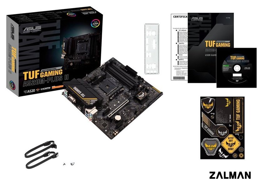 Материнская плата ASUS TUF Gaming A520M-Plus II
