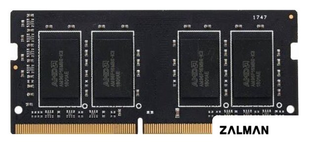 Оперативная память AMD Radeon R7 16GB DDR4 SODIMM PC4-21300 R7416G2606S2S-U