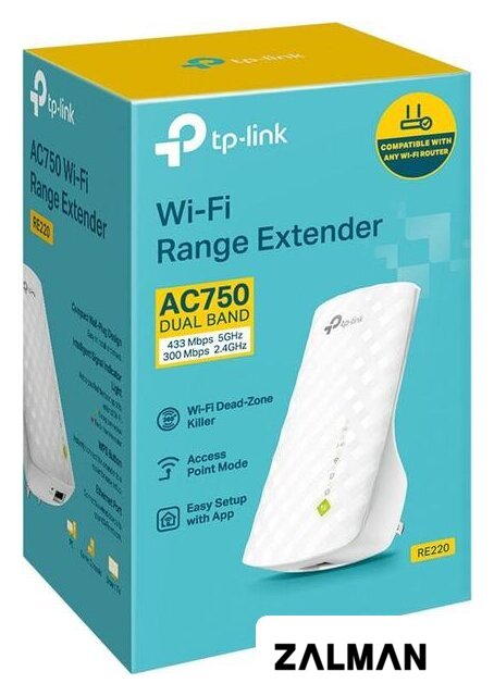 Усилитель Wi-Fi TP-Link RE220