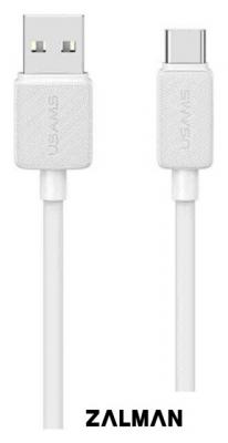 Кабель Usams US-SJ693 USB Type-A - USB Type-C (2 м, белый)