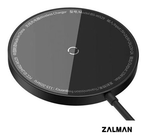 Беспроводное зарядное Baseus Simple Mini3 Magnetic Wireless Charger 15W CCJJ040001 (черный)