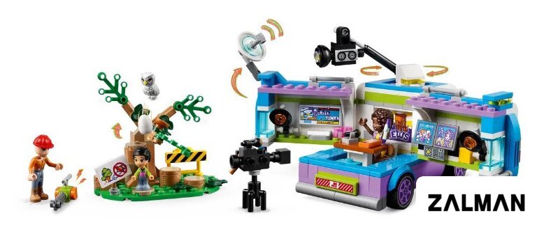 Конструктор LEGO Friends Фургон отдела новостей 41749