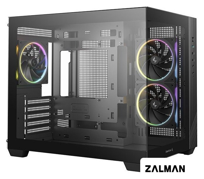 Корпус DeepCool CG330 3F R-CG330-BKNGM3-G
