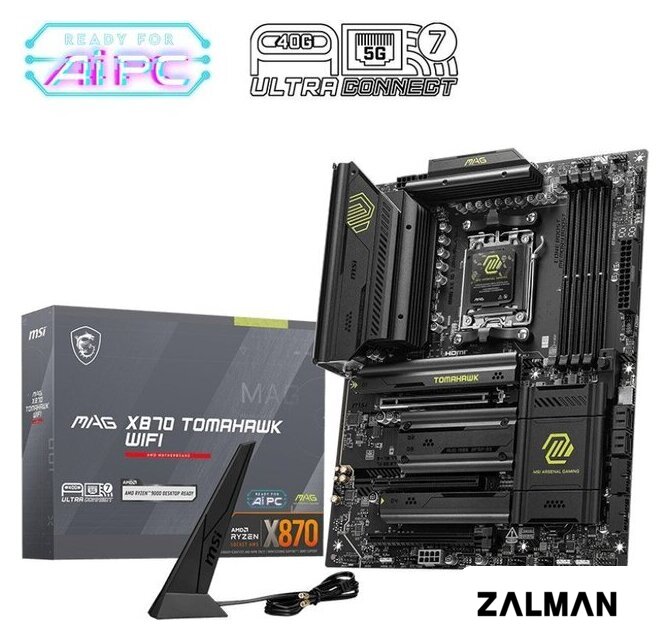 Материнская плата MSI MAG X870 Tomahawk WiFi