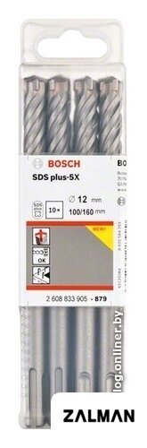 Набор буров Bosch 2608833905 (10 предметов)