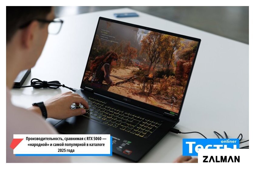 Игровой ноутбук ASUS TUF Gaming A18 2025 FA808UP-S8030