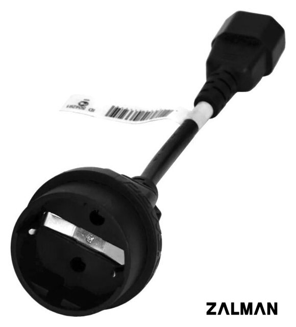 Адаптер Powercom SCUT IEC-320 C14 - Socket Type-F