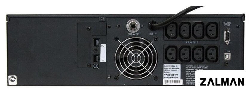Источник бесперебойного питания Powercom King Pro RM KIN-3000AP LCD RM
