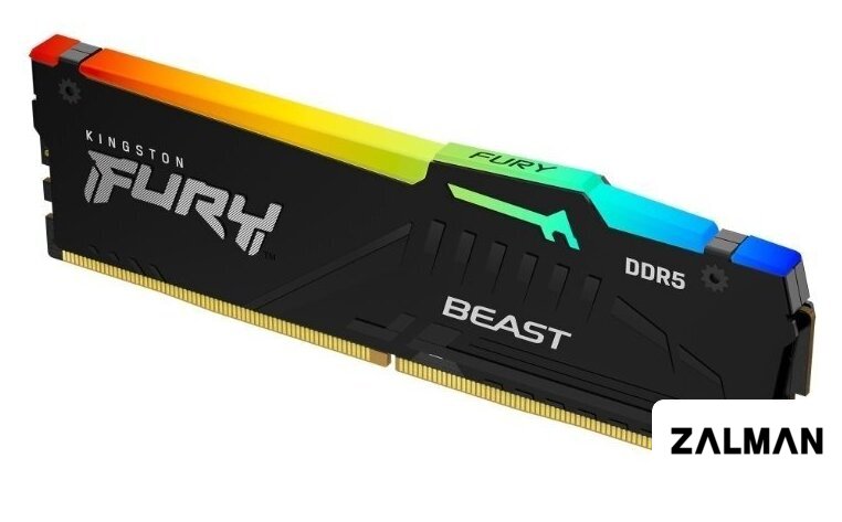 Оперативная память Kingston FURY Beast RGB 2x32ГБ DDR5 6000 МГц KF560C36BBE2AK2-64