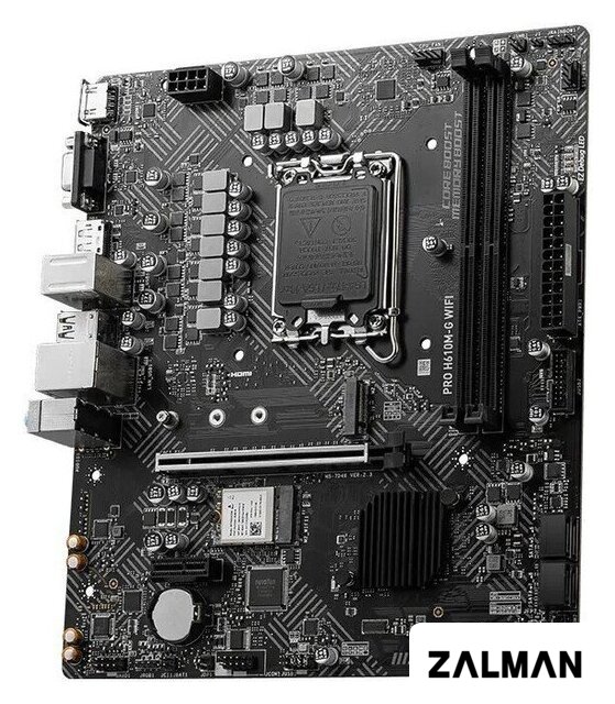 Материнская плата MSI Pro H610M-G WiFi