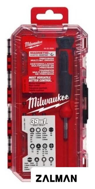 Набор отвертка с битами Milwaukee 4932498177 (39 предметов)
