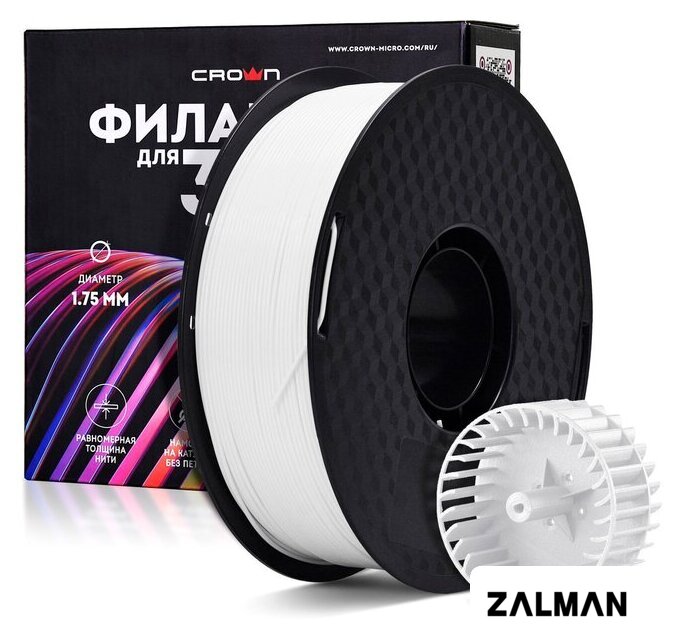 Пластик CrownMicro CM-FILABS019W