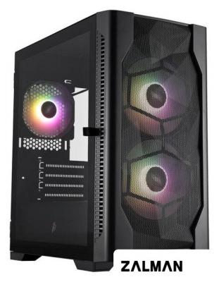 Корпус 1stPlayer D4-M ARGB (черный)