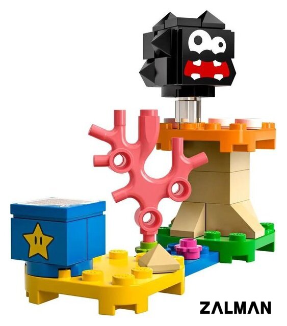 Конструктор LEGO Super Mario 30389 Лохматик и гриб-платформа