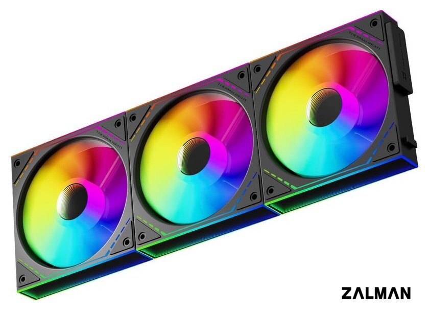Комплект вентиляторов для корпуса Thermalright TL-M12Q-S X3 (черный)