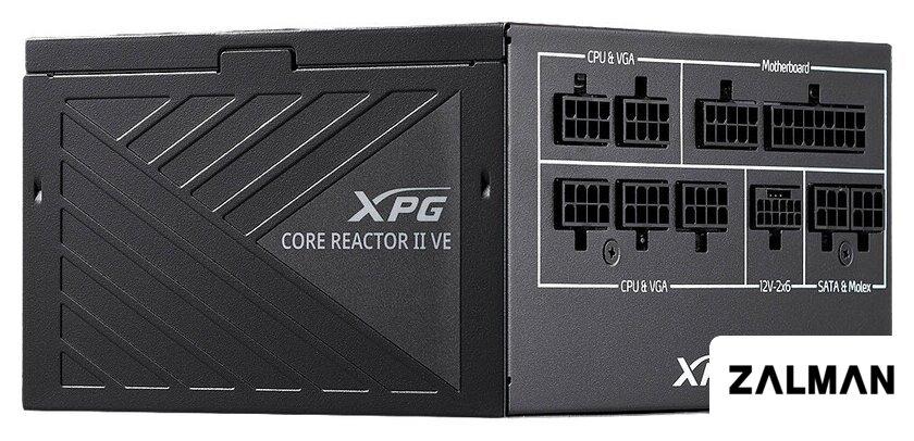 Блок питания ADATA XPG Core Reactor II VE 750W COREREACTORIIVE750G-BKCEU