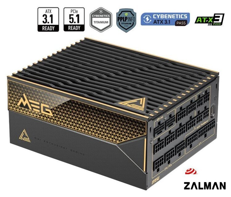 Блок питания MSI MEG Ai1600T PCIE5