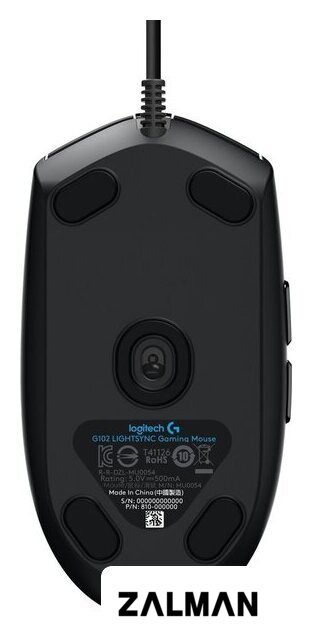 Игровая мышь Logitech G102 Lightsync (черный)