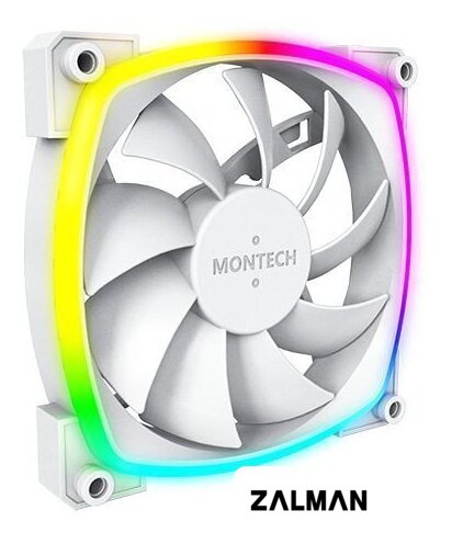 Вентилятор для корпуса Montech AX120 PWM (белый)