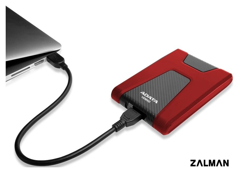 Внешний накопитель ADATA DashDrive Durable HD650 AHD650-1TU31-CRD 1TB (красный)