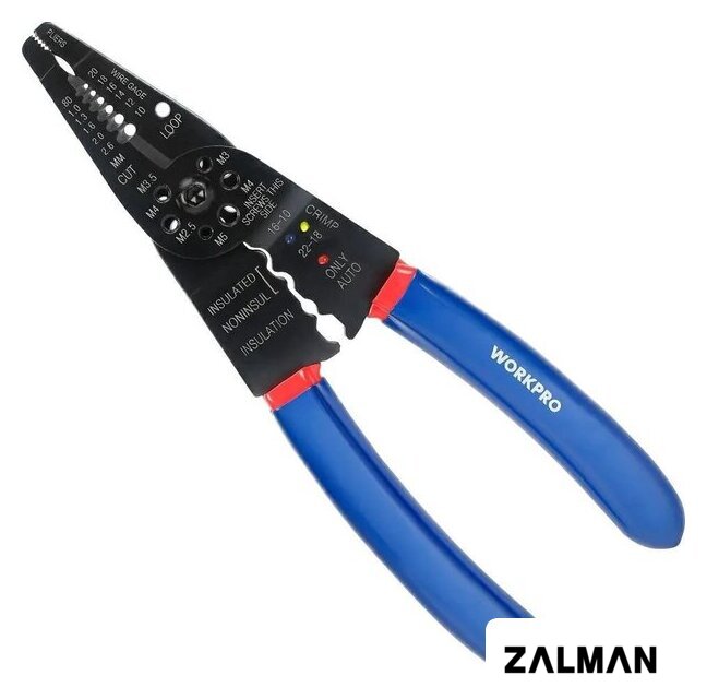 Кримпер Workpro 200мм WP291003