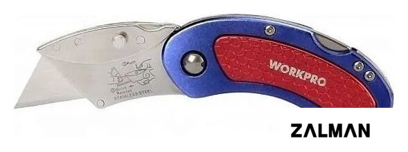 Нож строительный Workpro WP211005