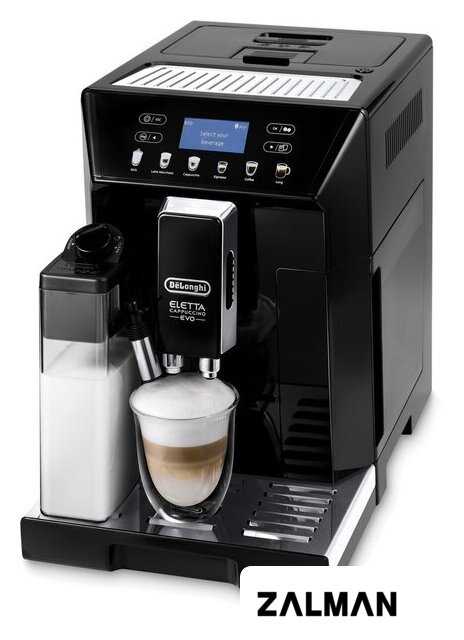 Кофемашина DeLonghi Eletta Cappuccino Evo ECAM46.860.B