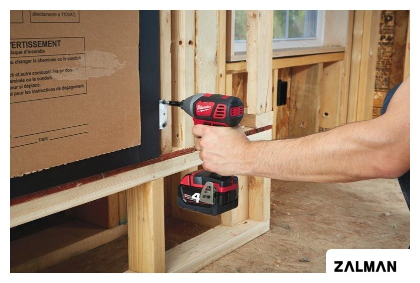 Винтоверт Milwaukee M18 BID-402C 4933443580 (с 2-мя АКБ, кейс)