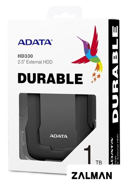 Внешний накопитель ADATA HD330 AHD330-1TU31-CBK 1TB (черный)