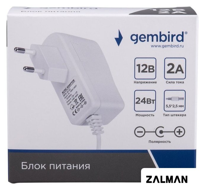 Адаптер питания Gembird NPA-AC42