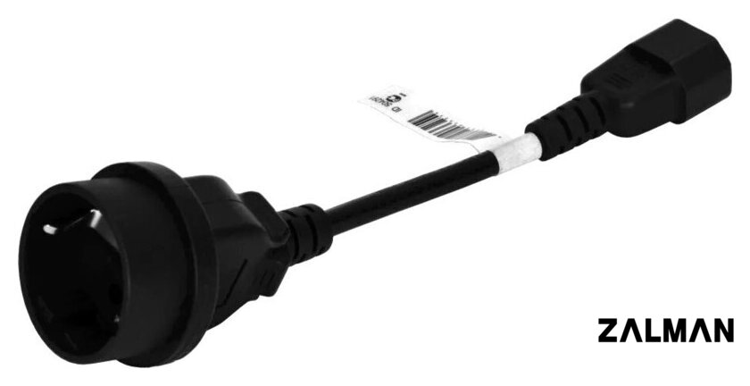 Адаптер Powercom SCUT IEC-320 C14 - Socket Type-F