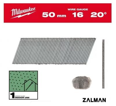 Гвозди для пистолета Milwaukee 4932492585 (2000 шт) Гвозди для пистолета Milwaukee 4932492585 (2000 шт)