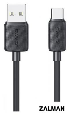 Кабель Usams US-SJ693 USB Type-A - USB Type-C (2 м, черный)