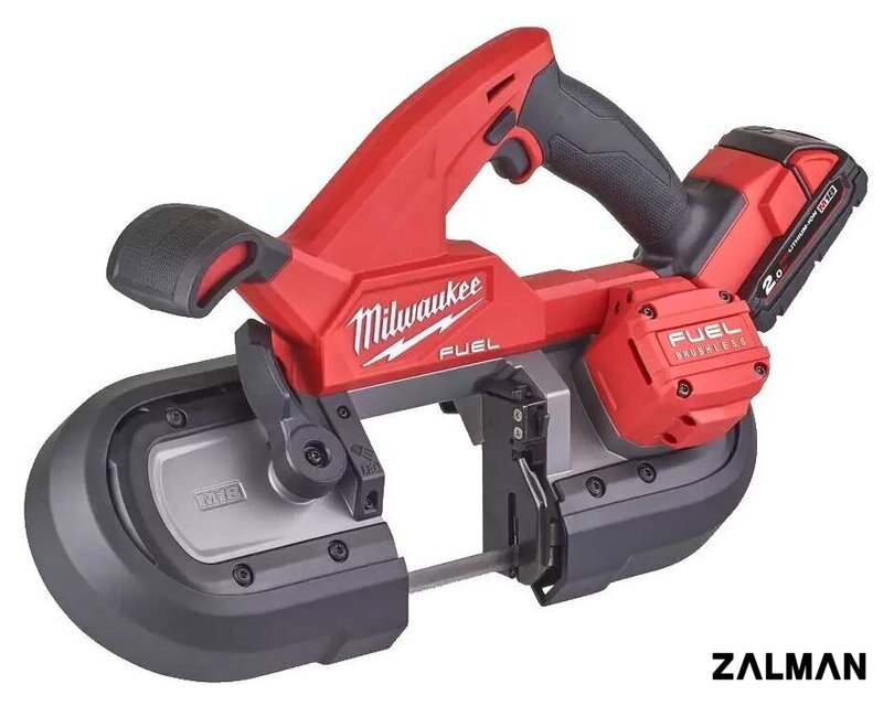 Ленточная пила Milwaukee Fuel M18 FBS85-202C 4933471497 (с 2-мя АКБ, кейс)
