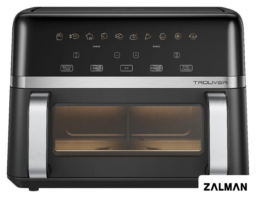 Аэрогриль (аэрофритюрница) Trouver FD20s Pro Black (черный)