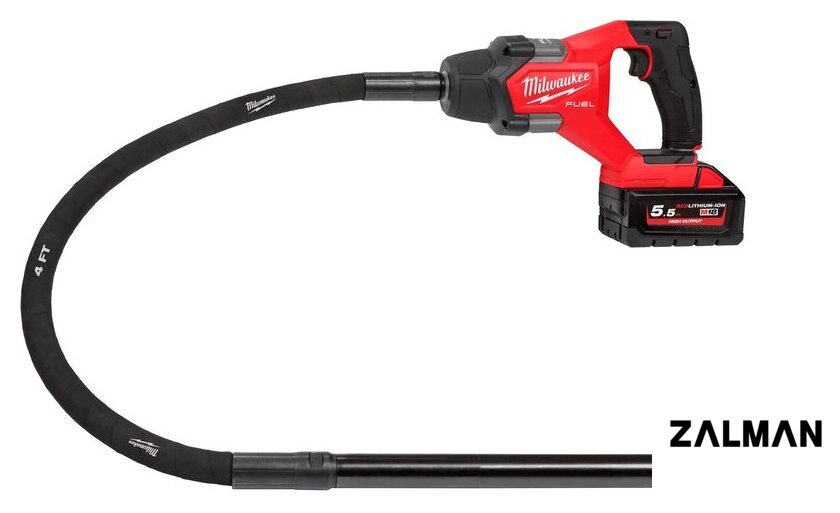 Вибратор глубинный Milwaukee M18 FUEL M18FCVN12-551 4933479597 (с 1-им АКБ)
