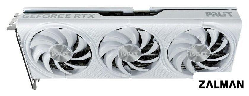 Видеокарта Palit GeForce RTX 5070 White OC NE75070U19K9-GB2050W