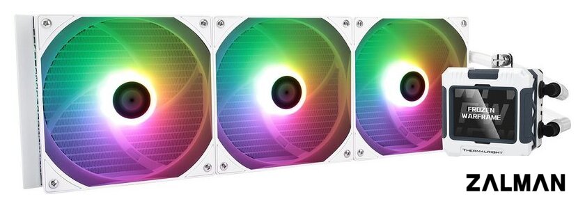 Система жидкостного охлаждения для процессора Thermalright Frozen Warframe 420 ARGB (белый)