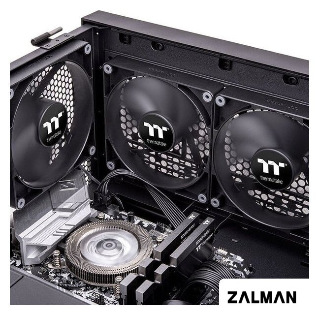 Комплект вентиляторов для корпуса Thermaltake CT120 2-Fan Pack CL-F147-PL12BL-A