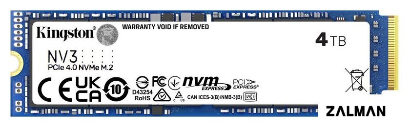 SSD Kingston NV3 4TB SNV3S/4000G