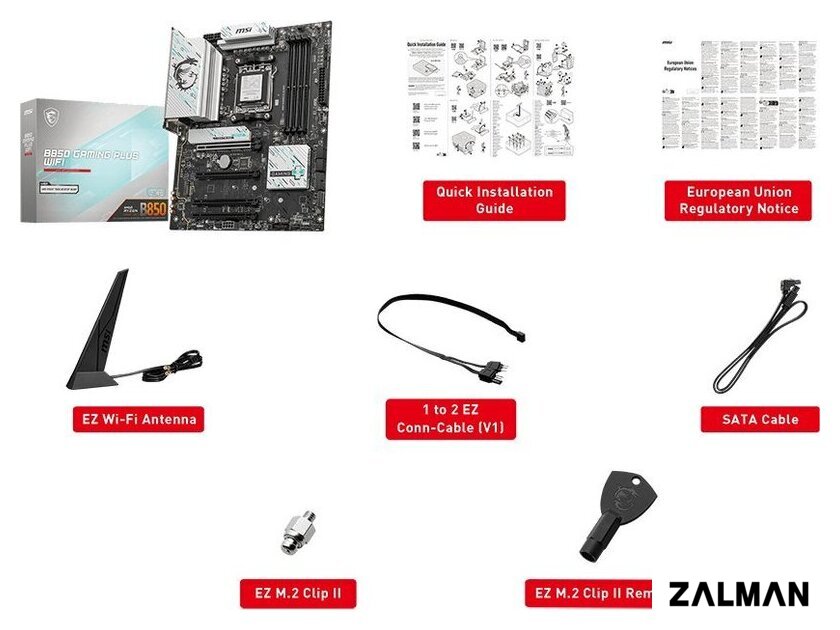 Материнская плата MSI B850 Gaming Plus WiFi