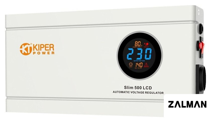 Стабилизатор напряжения Kiper Power Slim 500 LCD