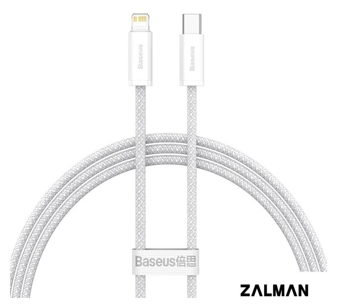 Кабель Baseus Lightning - USB Type-C CALD000102 (2 м, белый)